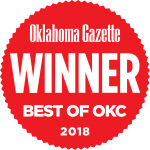 Oklahoma Gazette Winner Best of OKC 2018 logo
